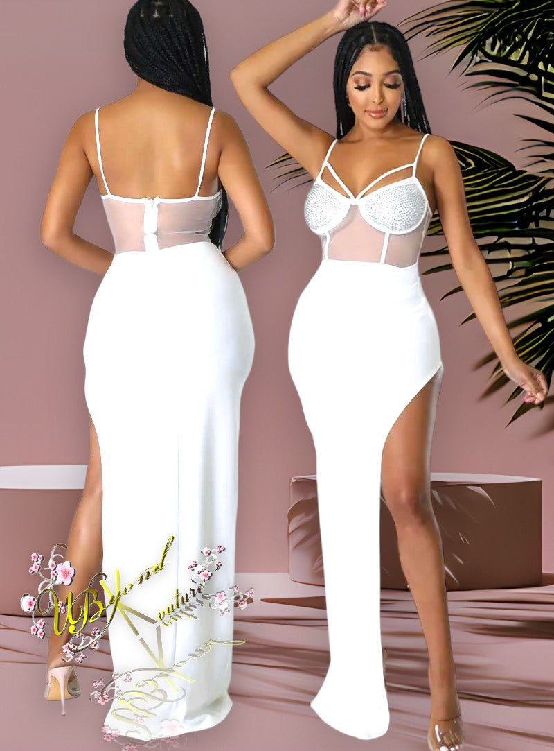 New Intentions Maxi Dress - White
