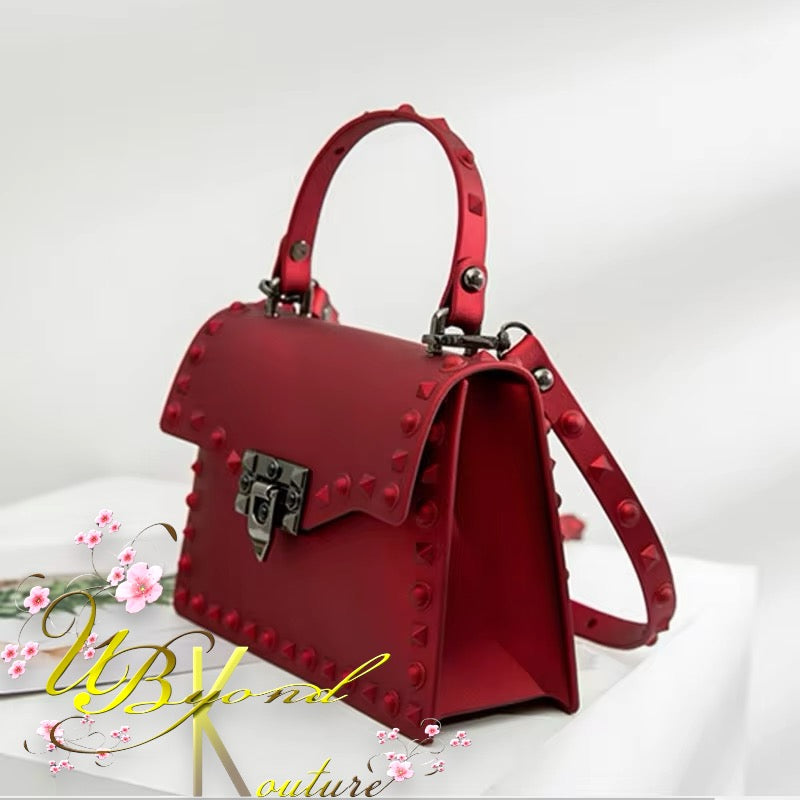 Scarlet Rouge Studded Handbag