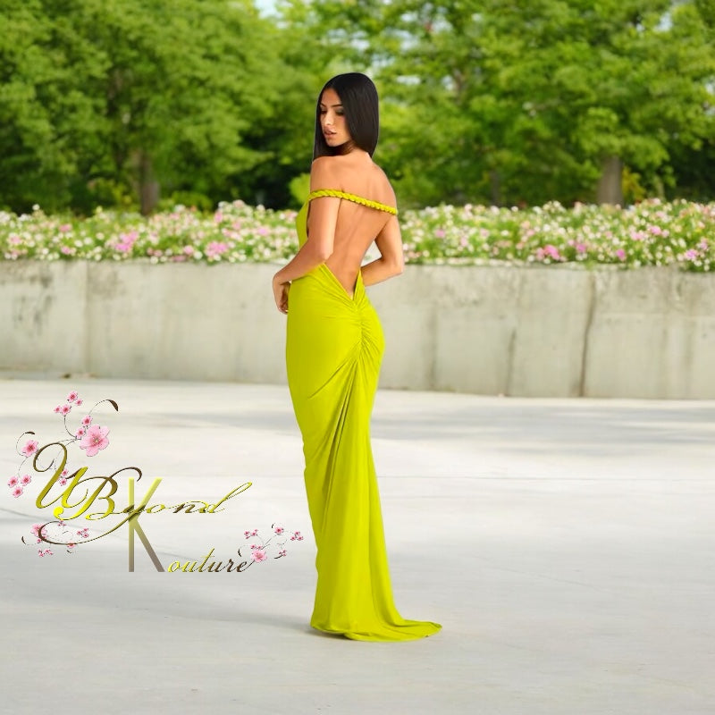 Aria Braided Strap Maxi Dress