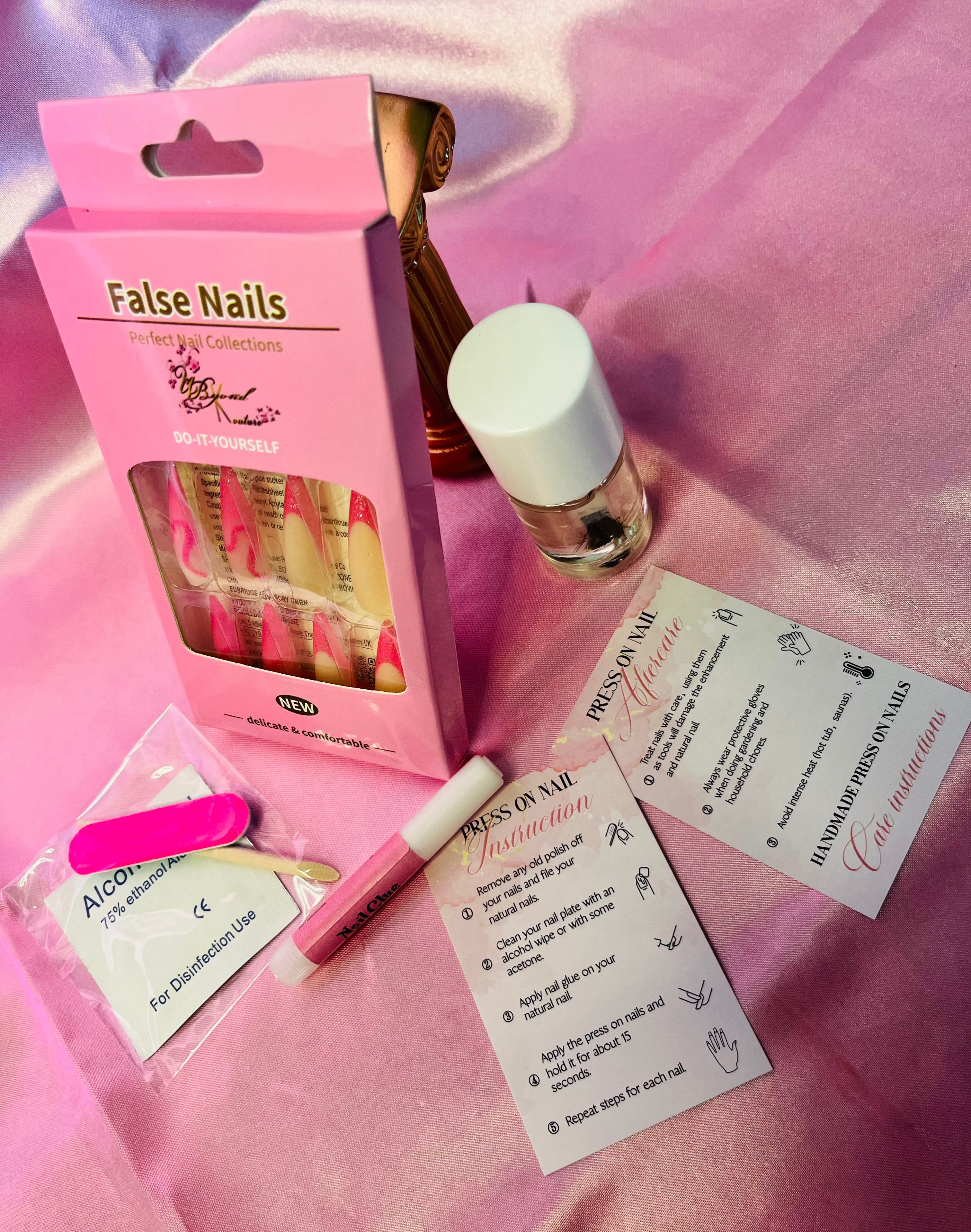 Christine Stiletto Faux Nail Set