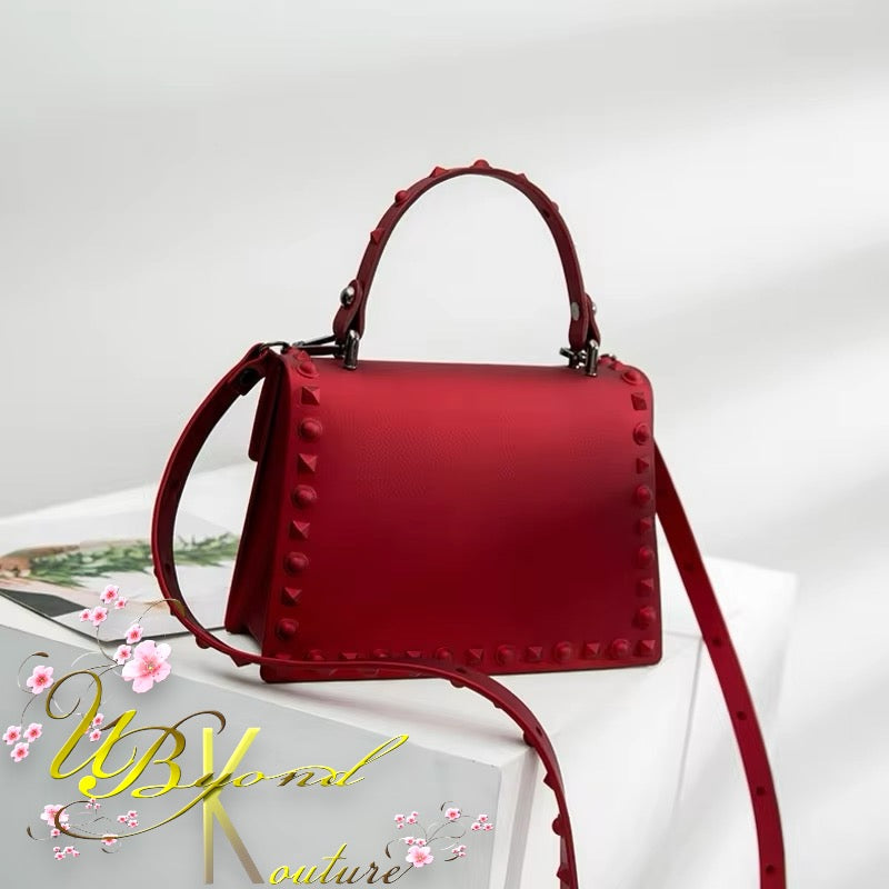 Scarlet Rouge Studded Handbag