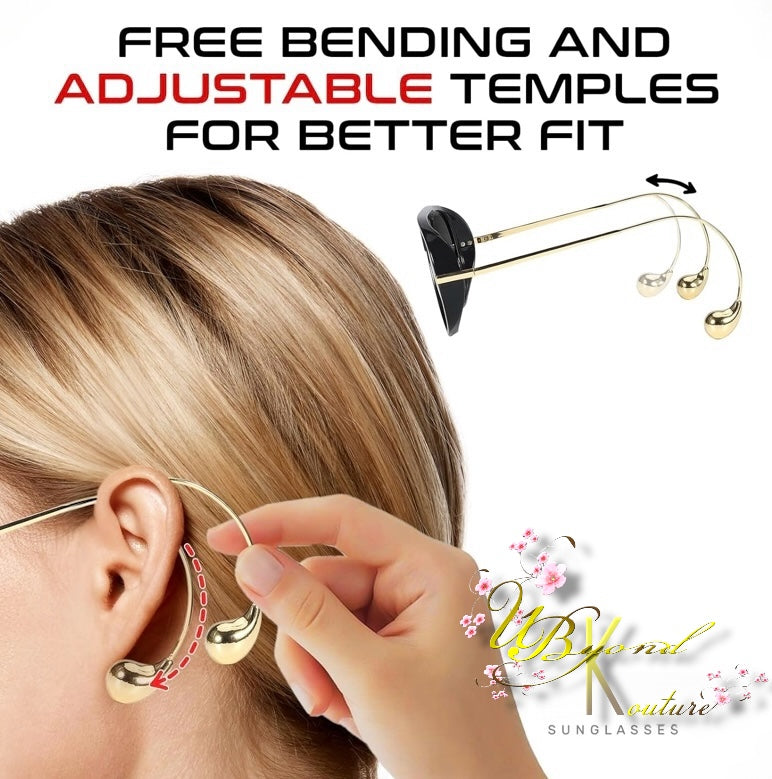 Don't Worry About My Behavior Aviator Sunglasses