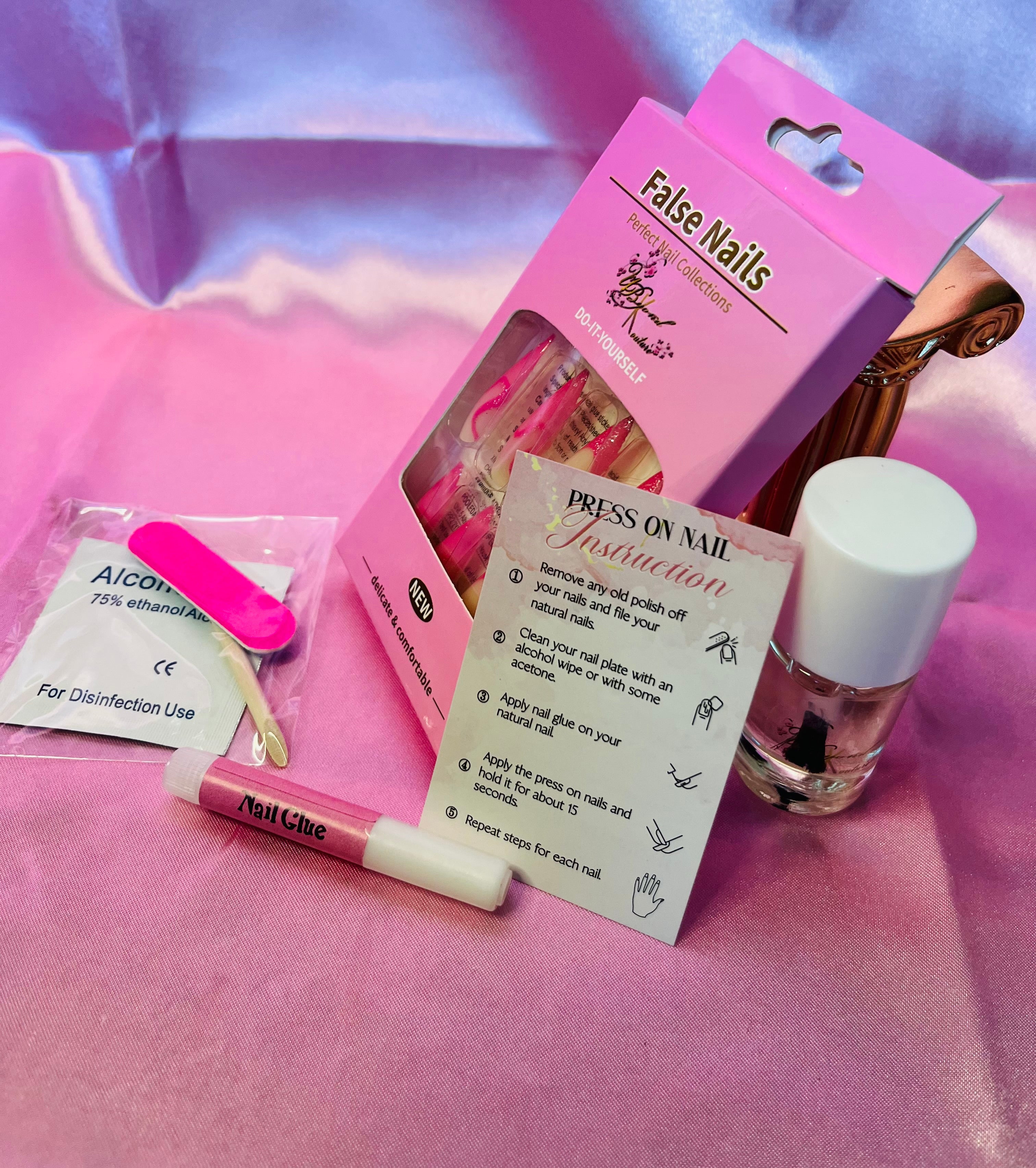 Christine Stiletto Faux Nail Set