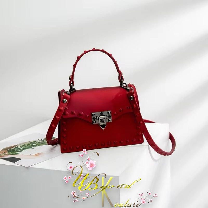 Scarlet Rouge Studded Handbag