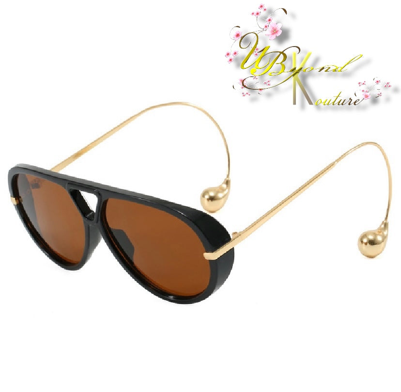 Come Closer Aviator Sunglasses