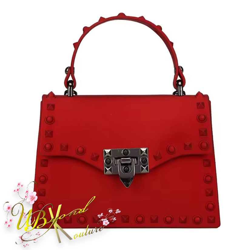 Scarlet Rouge Studded Handbag