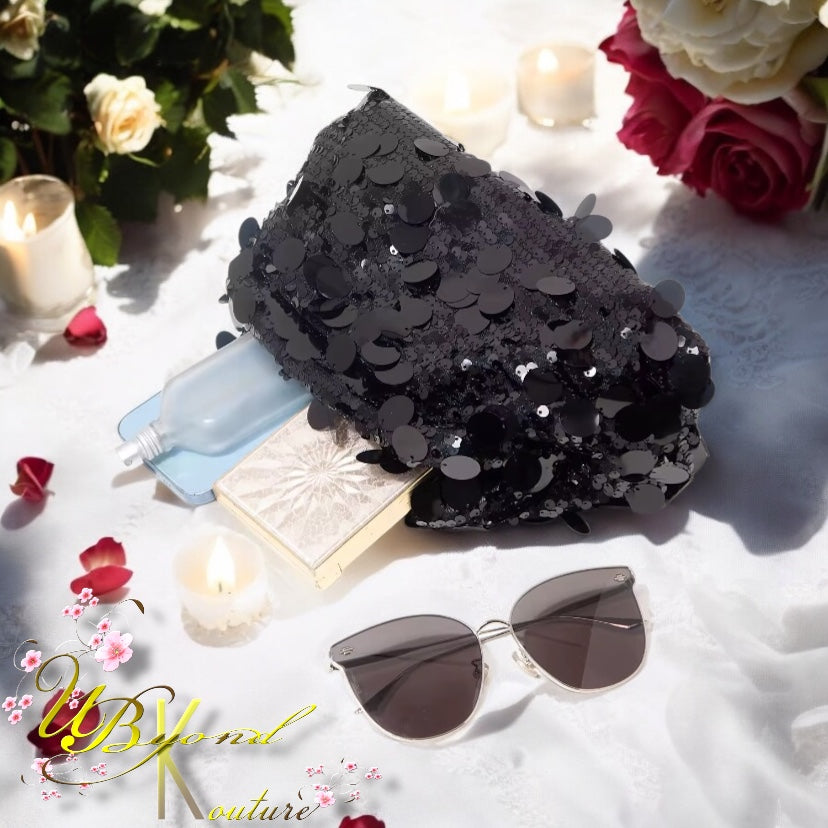 Sonia Sequin Clutch Bag
