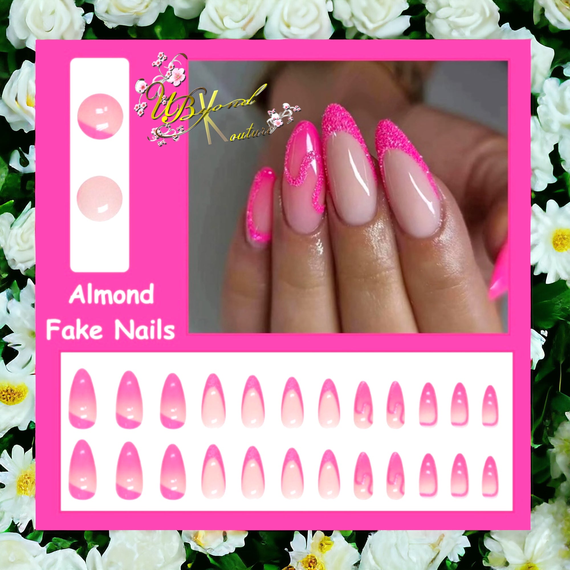 Christine Stiletto Faux Nail Set