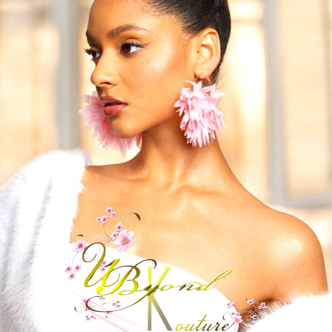 Lani Bohemian Flower Hoop Earings