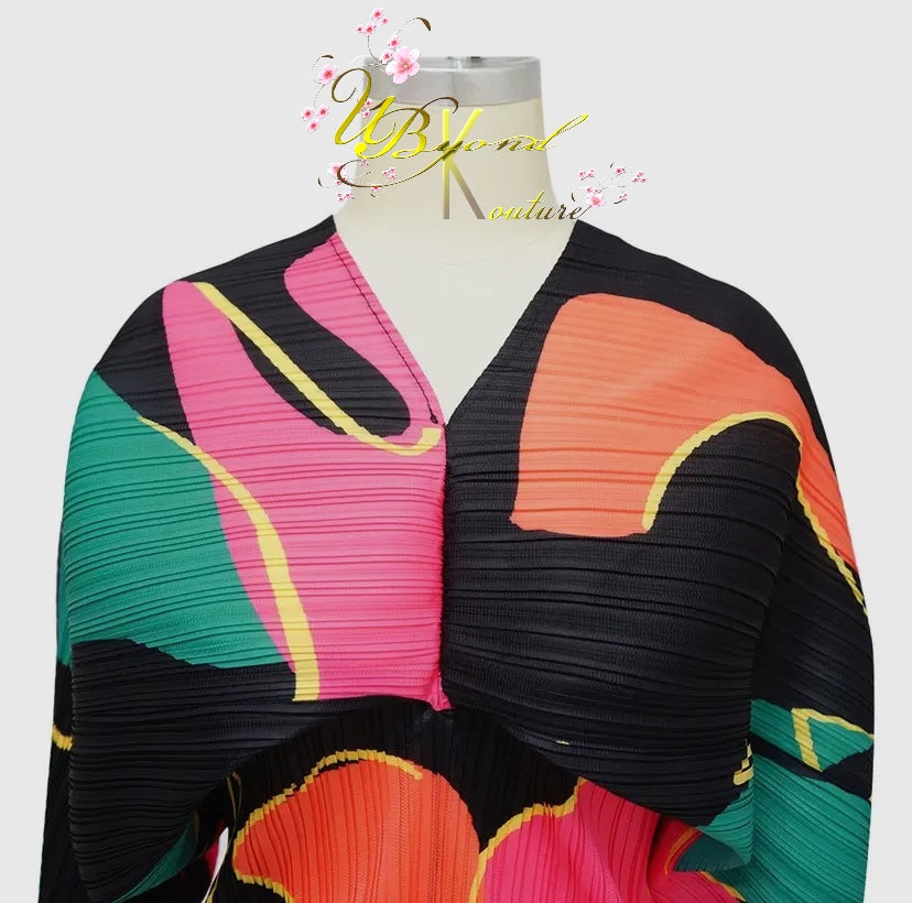 LaLa Midi Pleated Dress