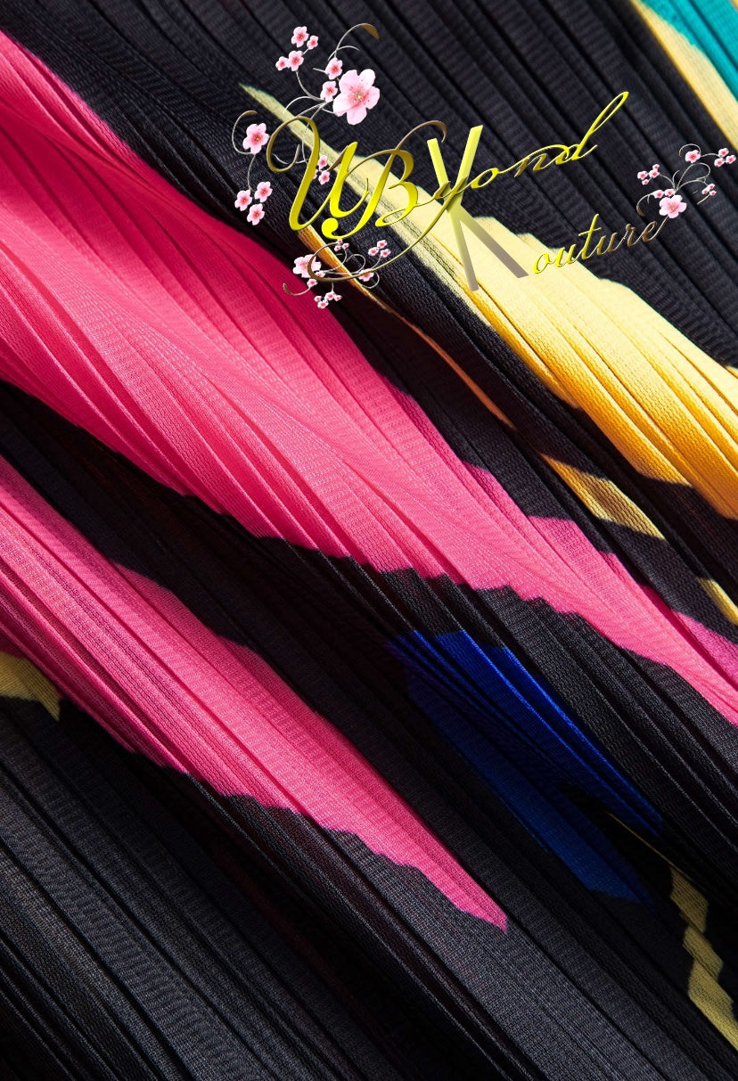 LaLa Midi Pleated Dress