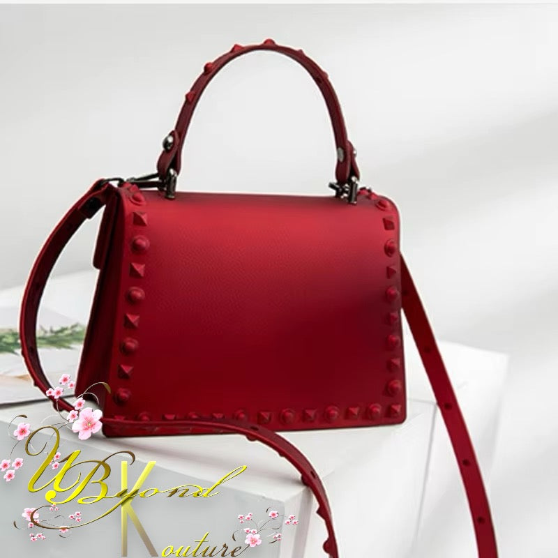 Scarlet Rouge Studded Handbag