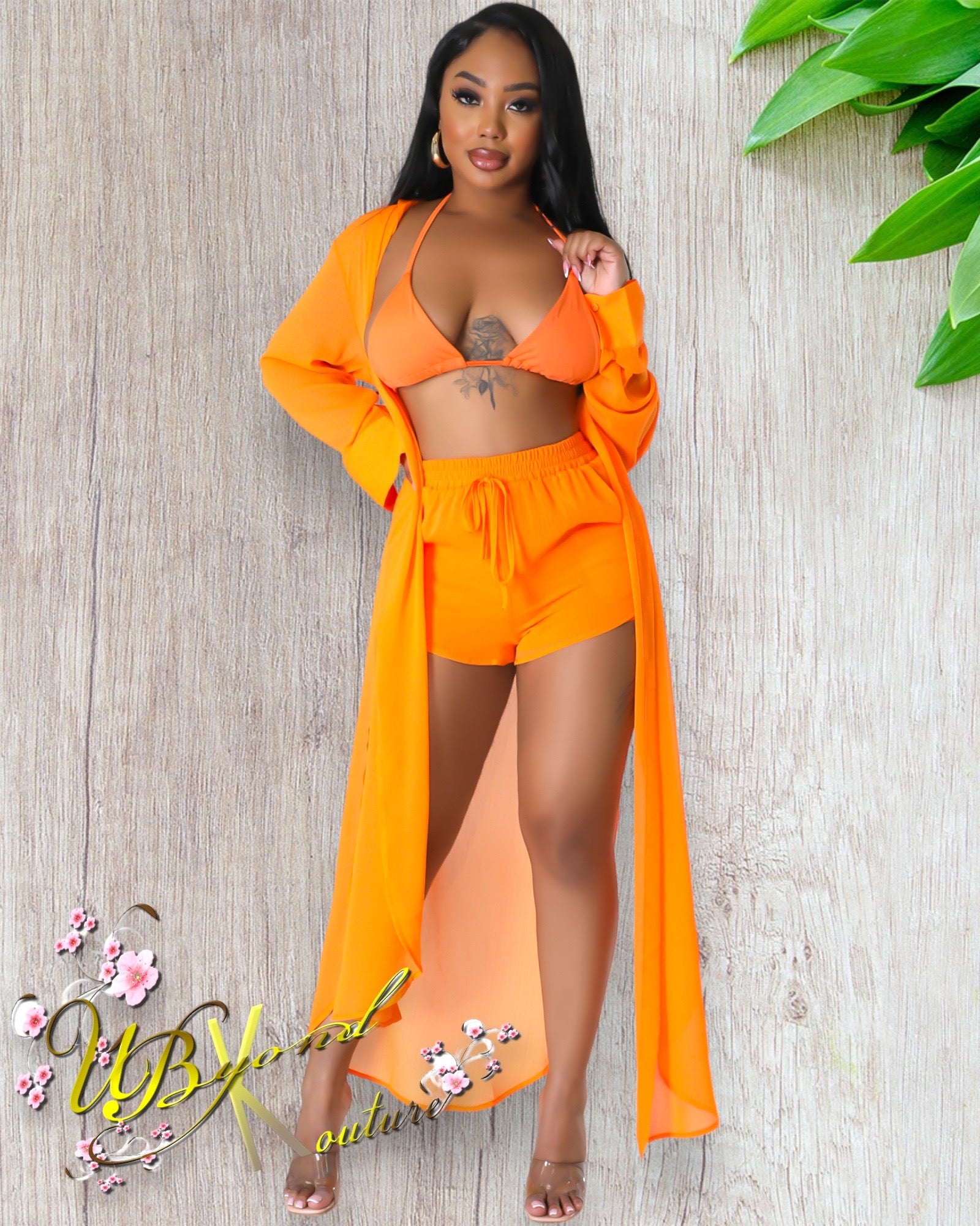 Fresca Naranja Short Set