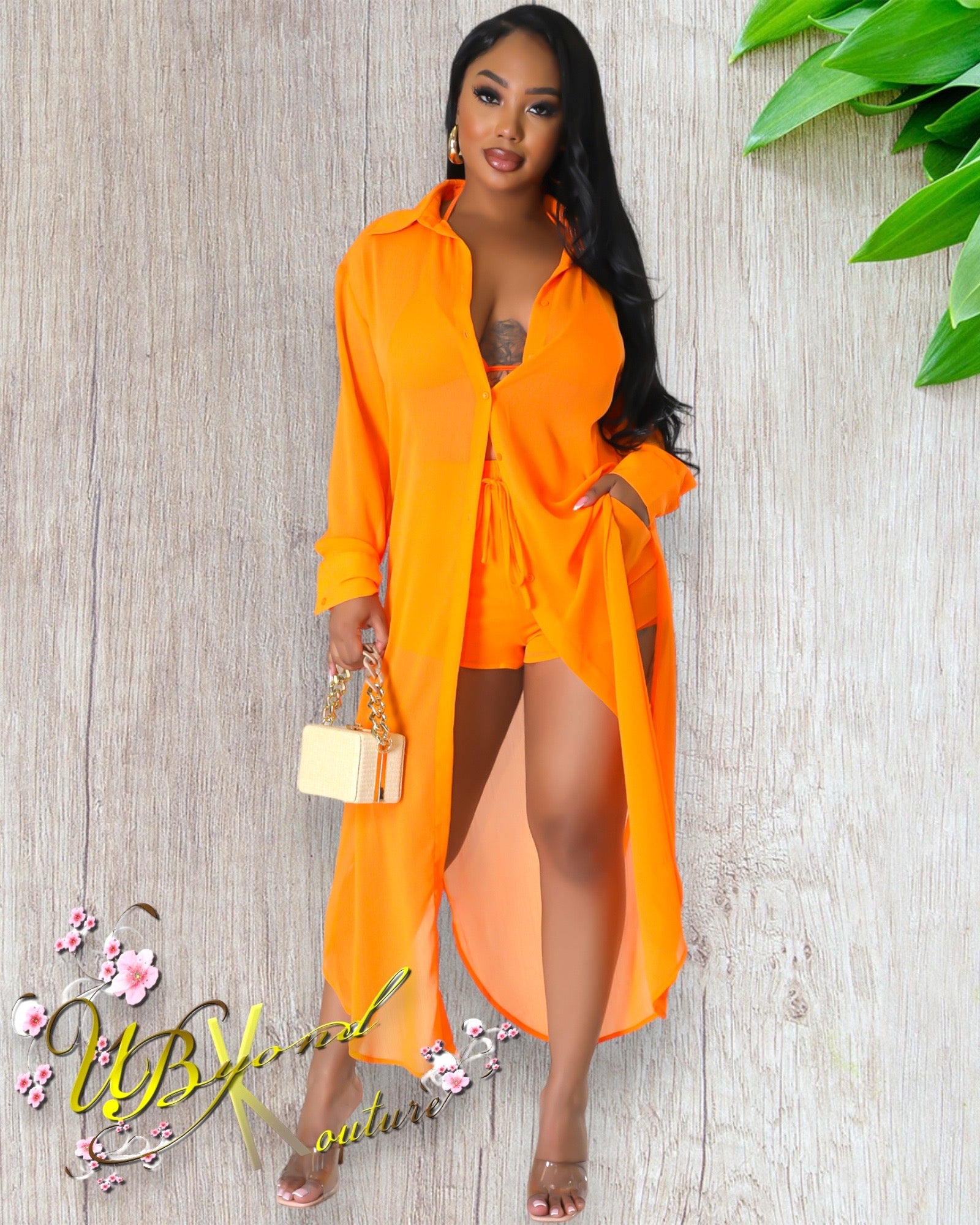 Fresca Naranja Short Set