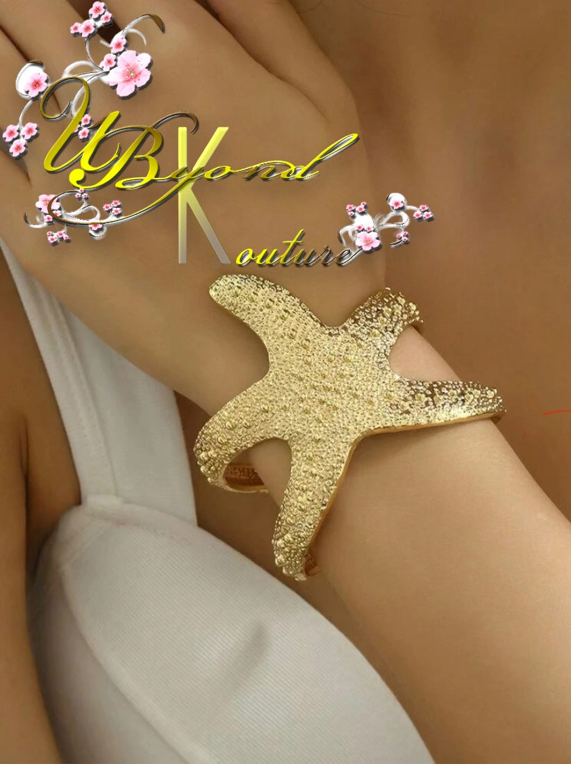 Ursula Starfish Cuff Bracelet