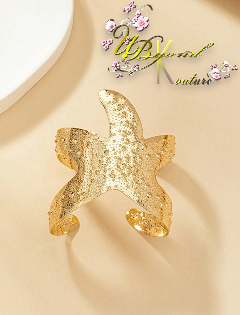 Ursula Starfish Cuff Bracelet