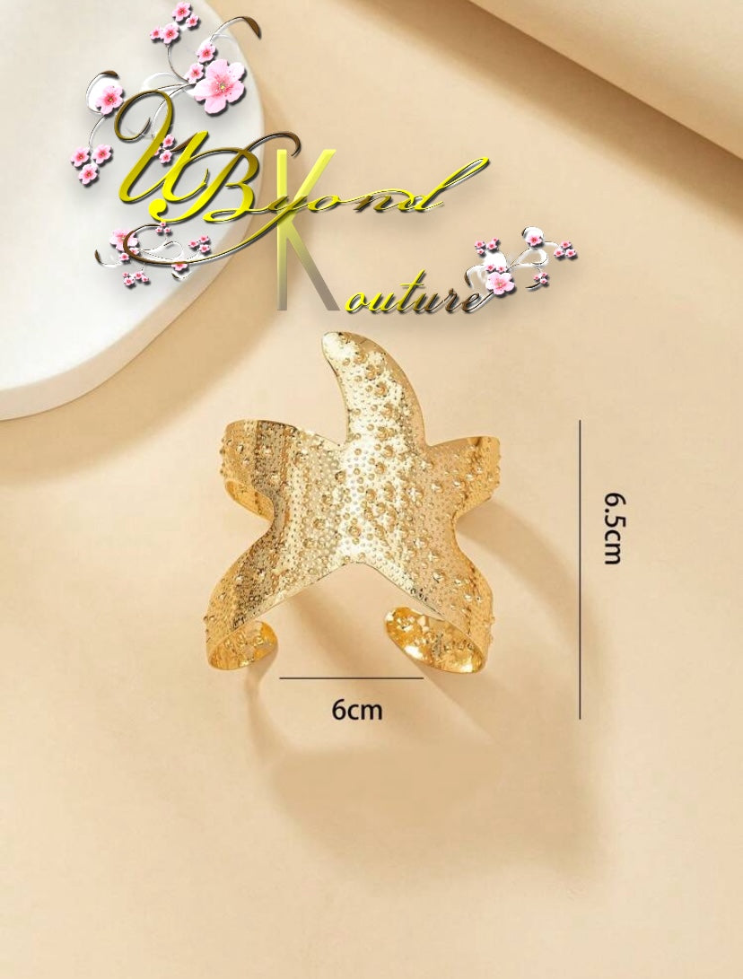 Ursula Starfish Cuff Bracelet