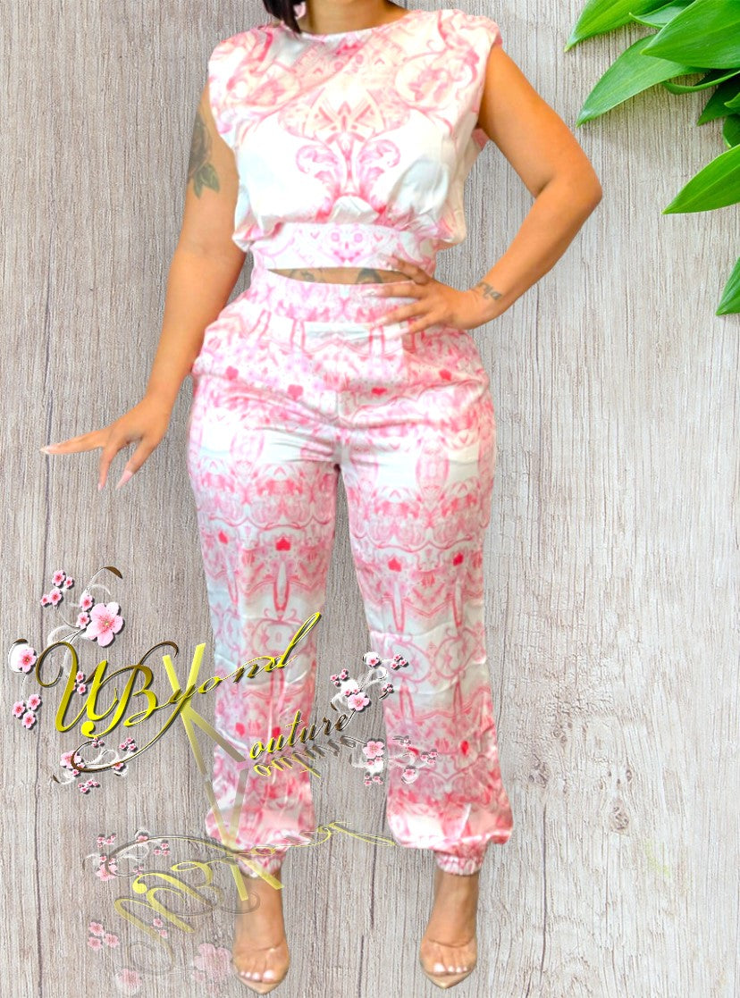 Pretty In Pink Two Piece Set