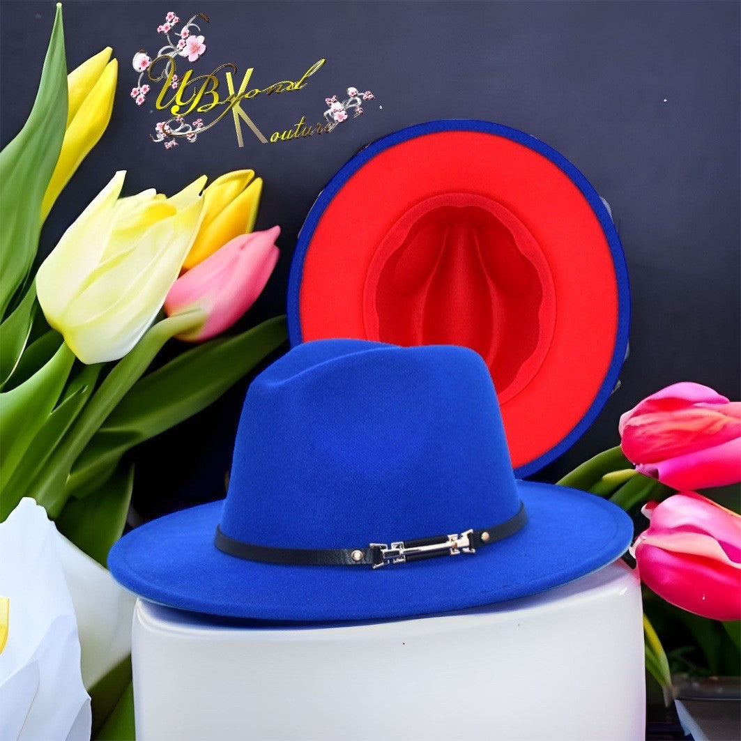 Royal-Red Bottom Fedora