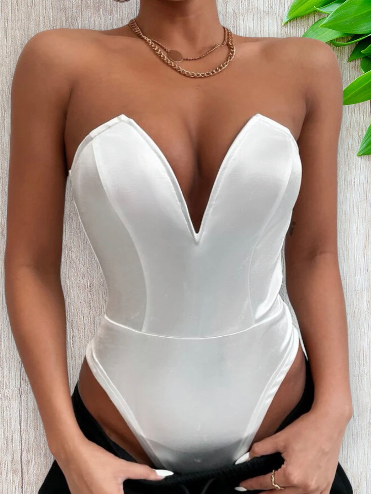 Your Such A Sweetheart Tube Top Bodysuit